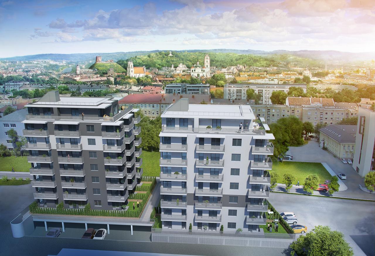 Uptown Studio Apartment VNO Buitenkant foto